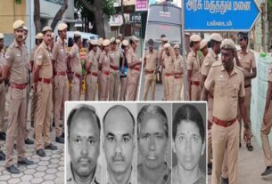 Palladam 4 members were killed one arrested