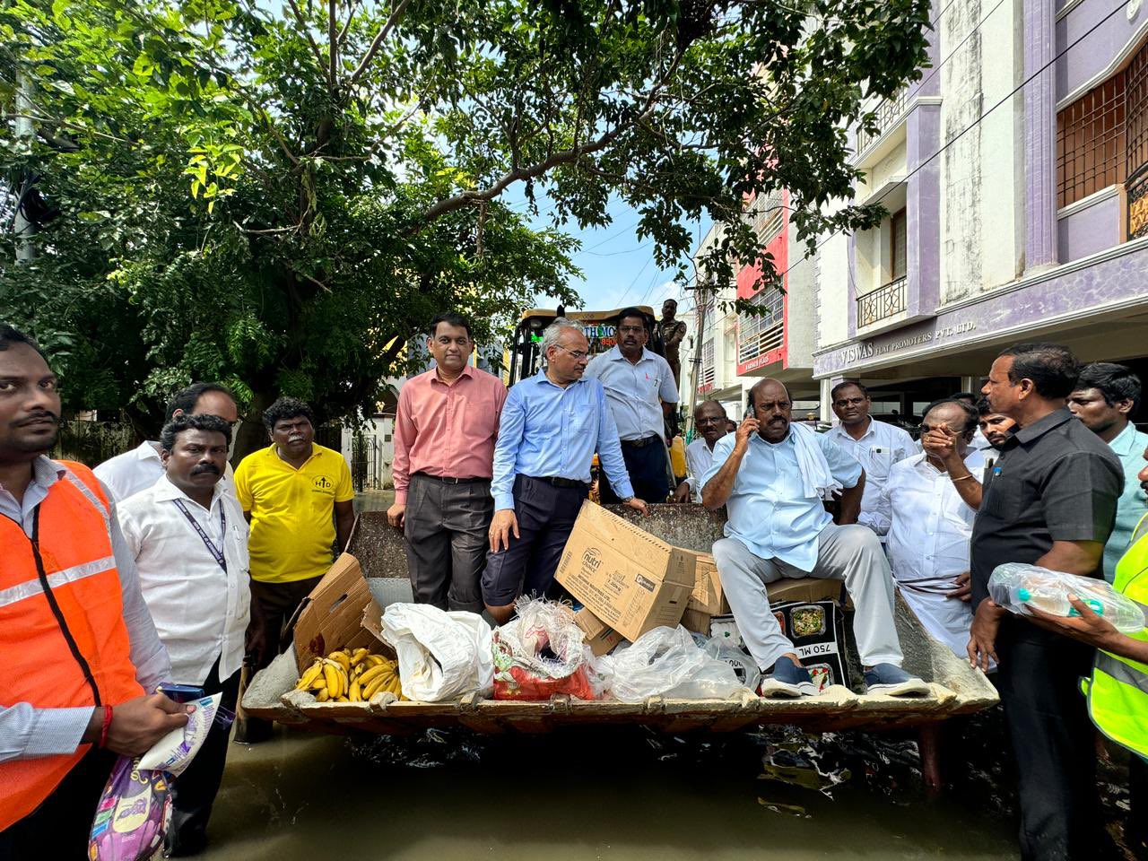 Velachery Madipakkam flood situation