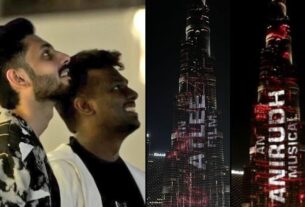 Jawan trailer at Burj Khalifa Atlee