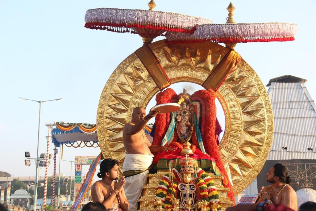 Tirupati Ratha Saptami festival was held