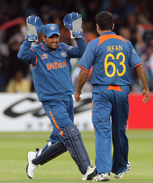 irfan pathan reply to fan blaming ms dhoni