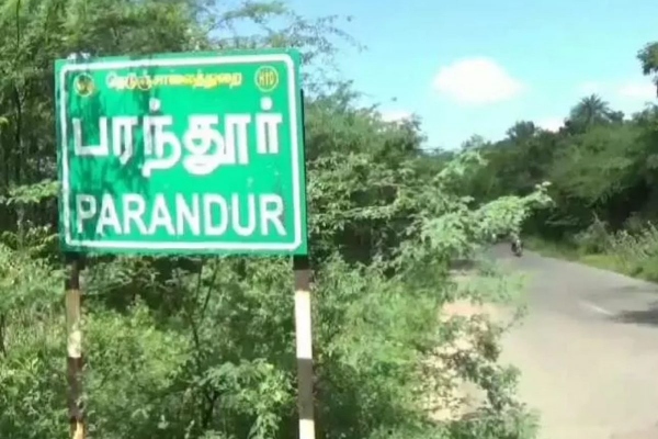 parandur airport tender duration
