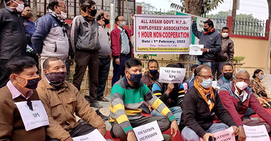 bjp govt should abolish nps scheme