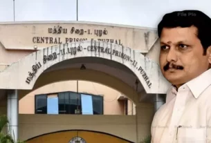 senthil balaji changed to puzhal prison