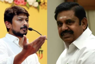 Udayanidhi banned from talking about Edappadi