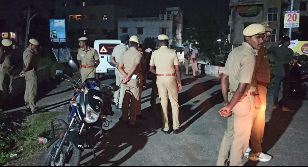 madambakkam panchayat president hacked to death