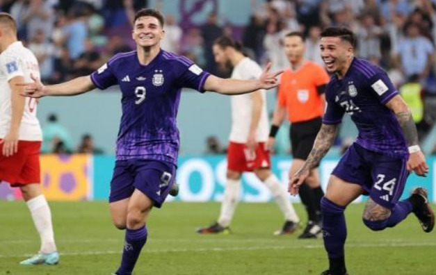 football worldcup Argentina won vs Poland