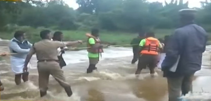 four women devotees drown in river nilgiri