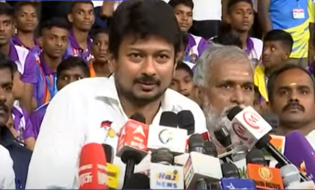 Ground will be set up in every block Udhayanidhi assured