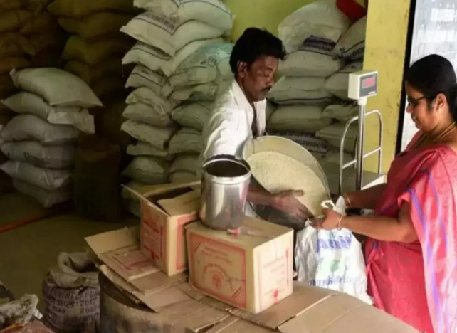 fortified rice provided in ration shops minister shakrapani inform