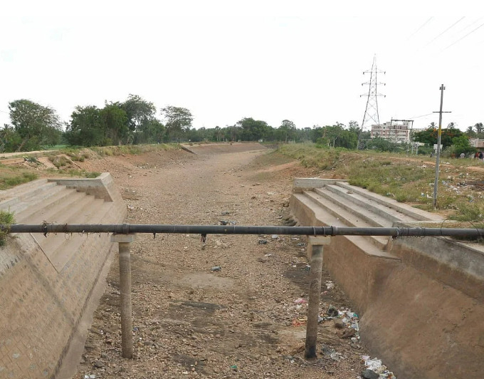 ntk seeman oppose keel bhavani river concrete construction