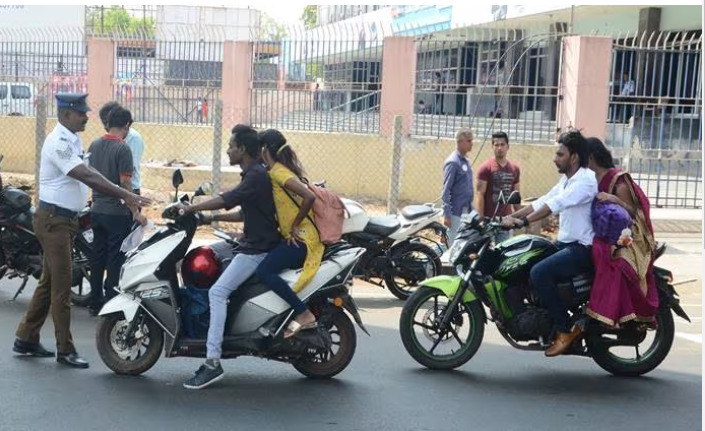 chennai traffic police speed limit