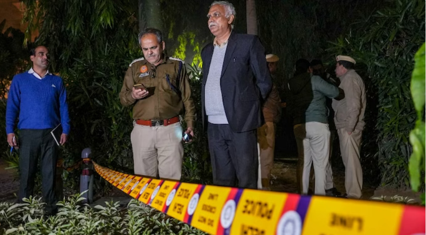 Israel embassy attack in India police investigate