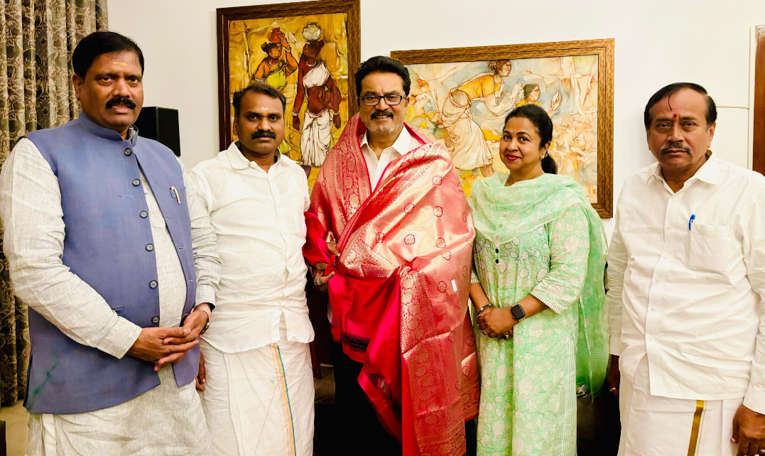 Sarathkumar joined nda alliance