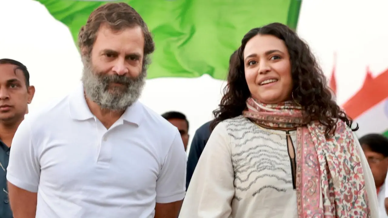 swara bhasker urges people join bharat jodo yatra