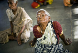 Elderly women treated like these in India