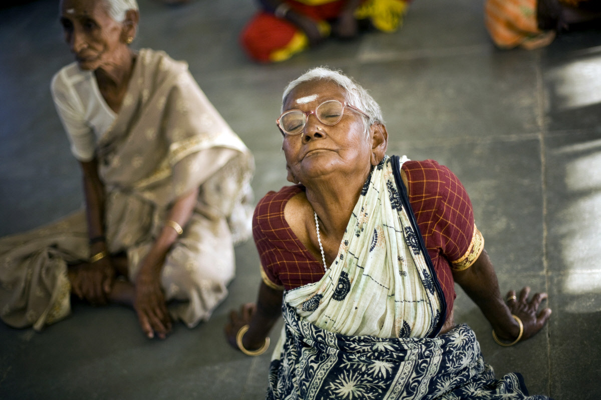 Elderly women treated like these in India