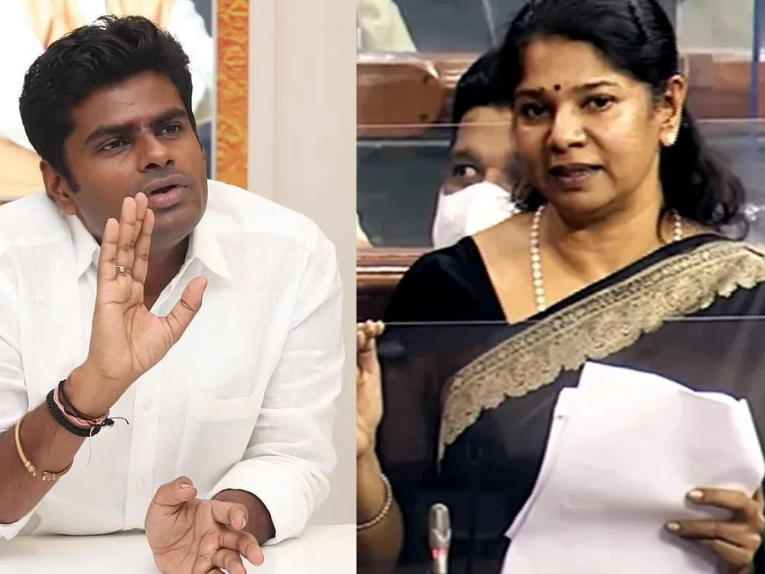 Annamalai Reply To Kanimozhi Mp Parliament Speech