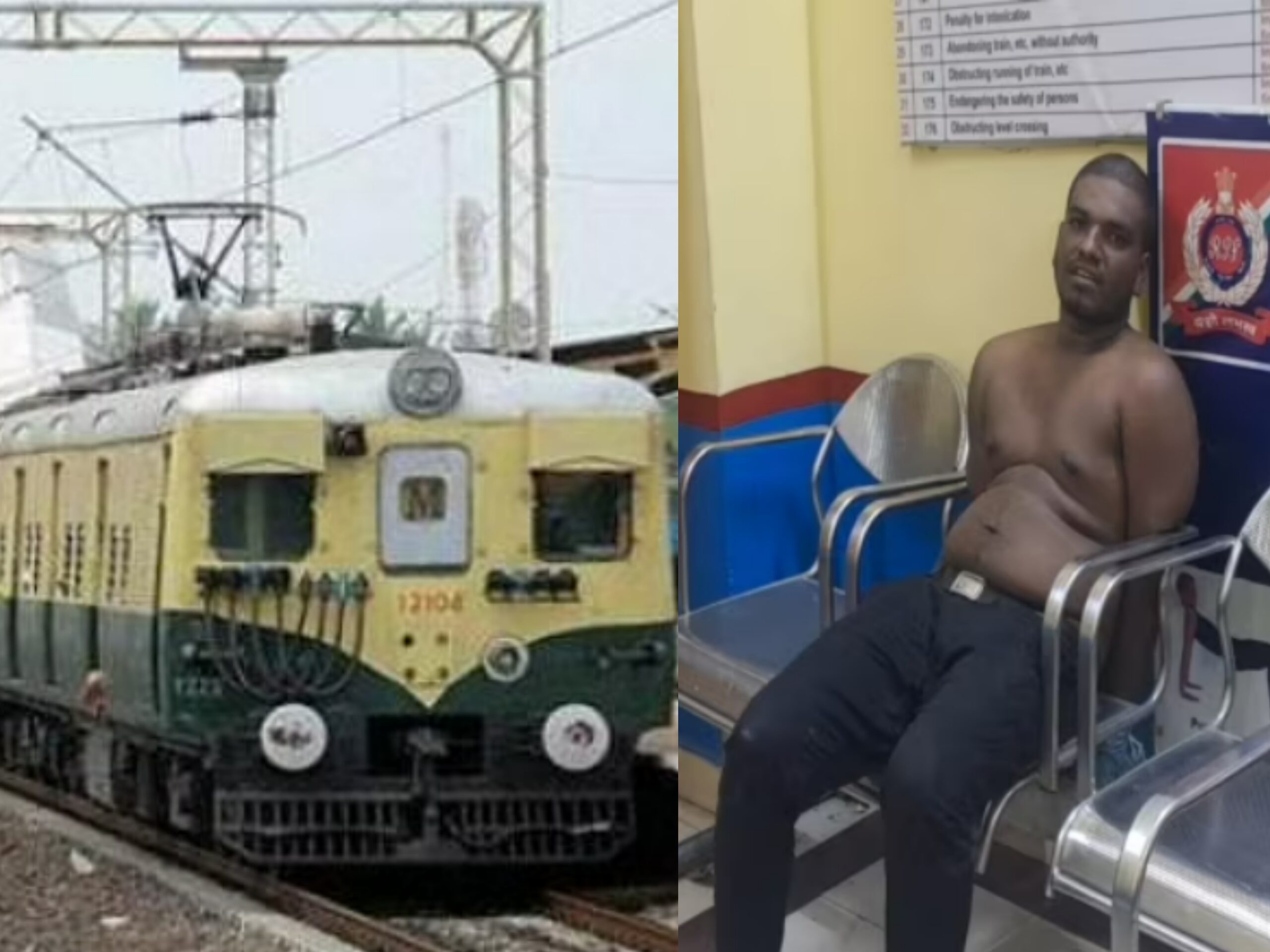 chengalpattu loco pilot unidentified man argument