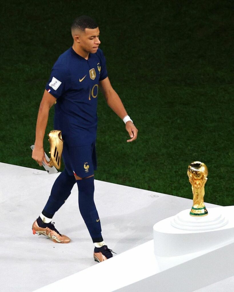 Kylian Mbappe wins World Cup Golden Boot award beating Messi