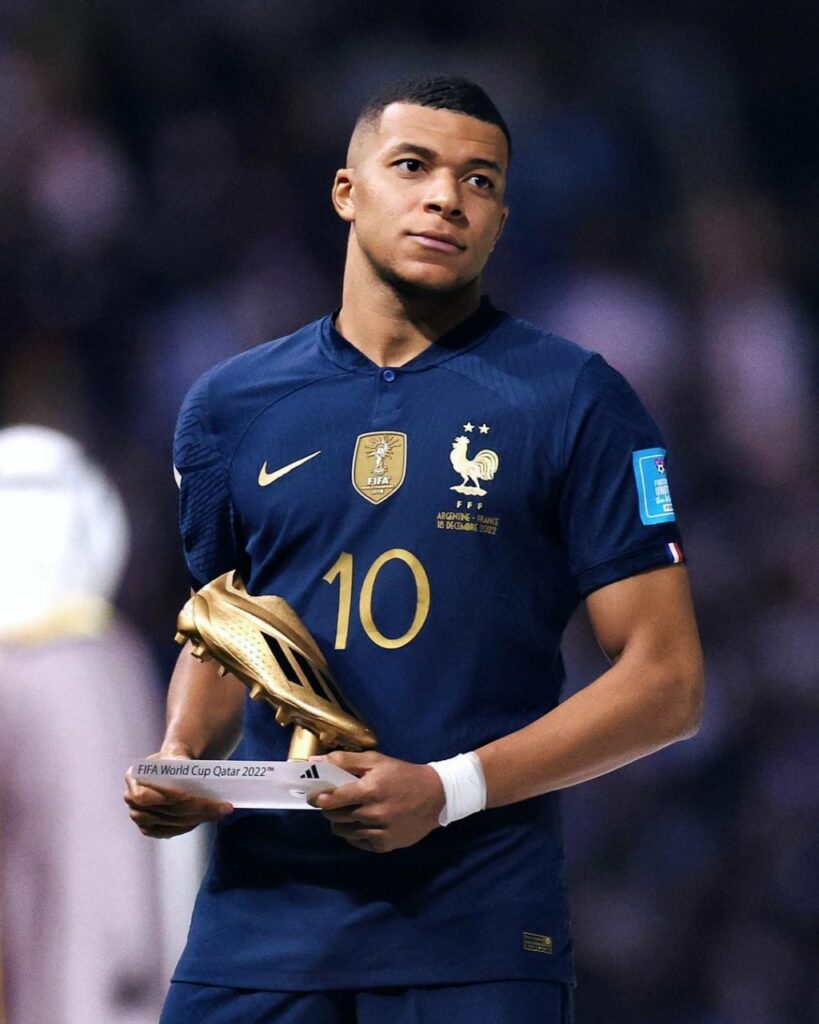 Kylian Mbappe wins World Cup Golden Boot award beating Messi