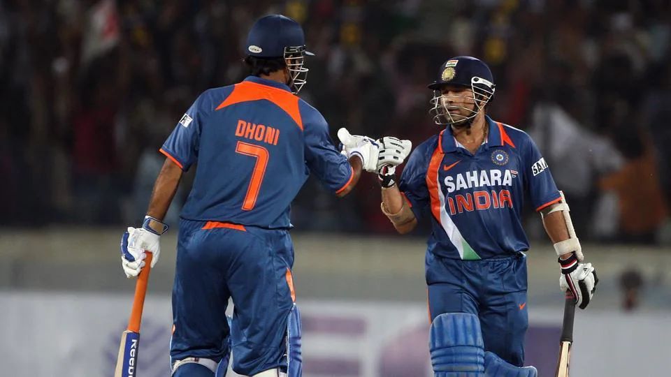 Sachin Tendulkar ms dhoni