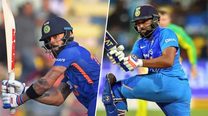 ODI Cricket Virat Rohit progress