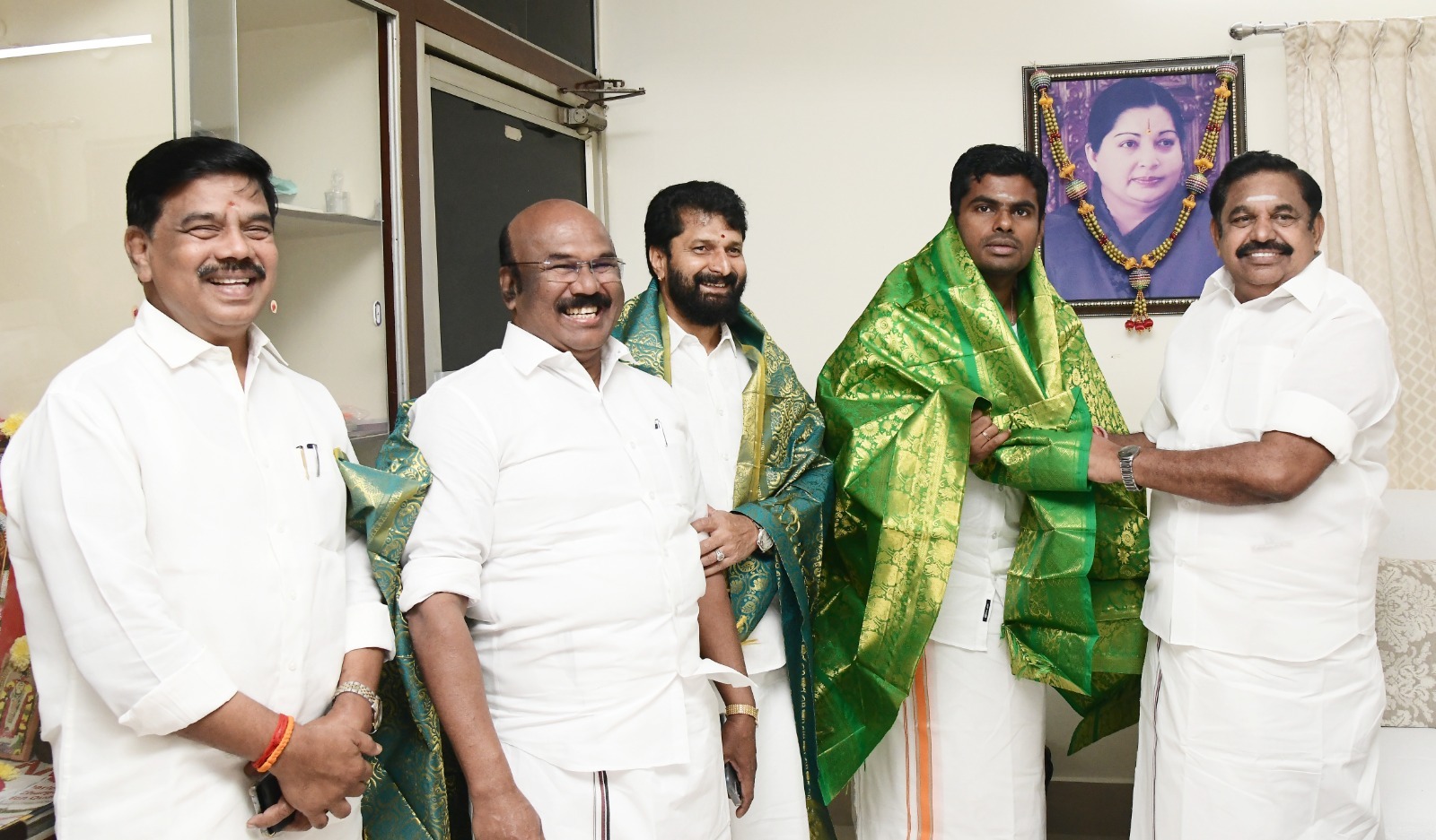 annamalai meets edappadi palanisamy