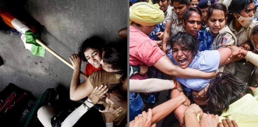 BJP launches repression against wrestlers