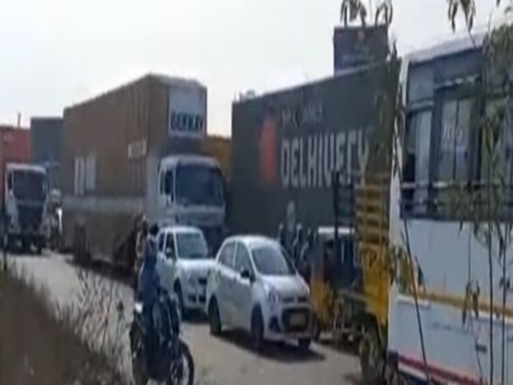Accident on Chennai Bangalore National Highway