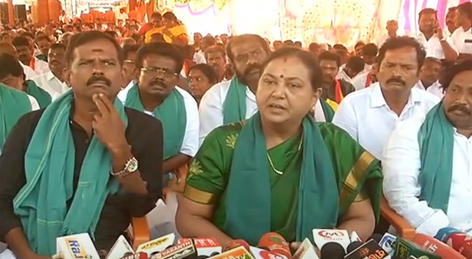 premalatha vijayakanth says aiadmk bjp