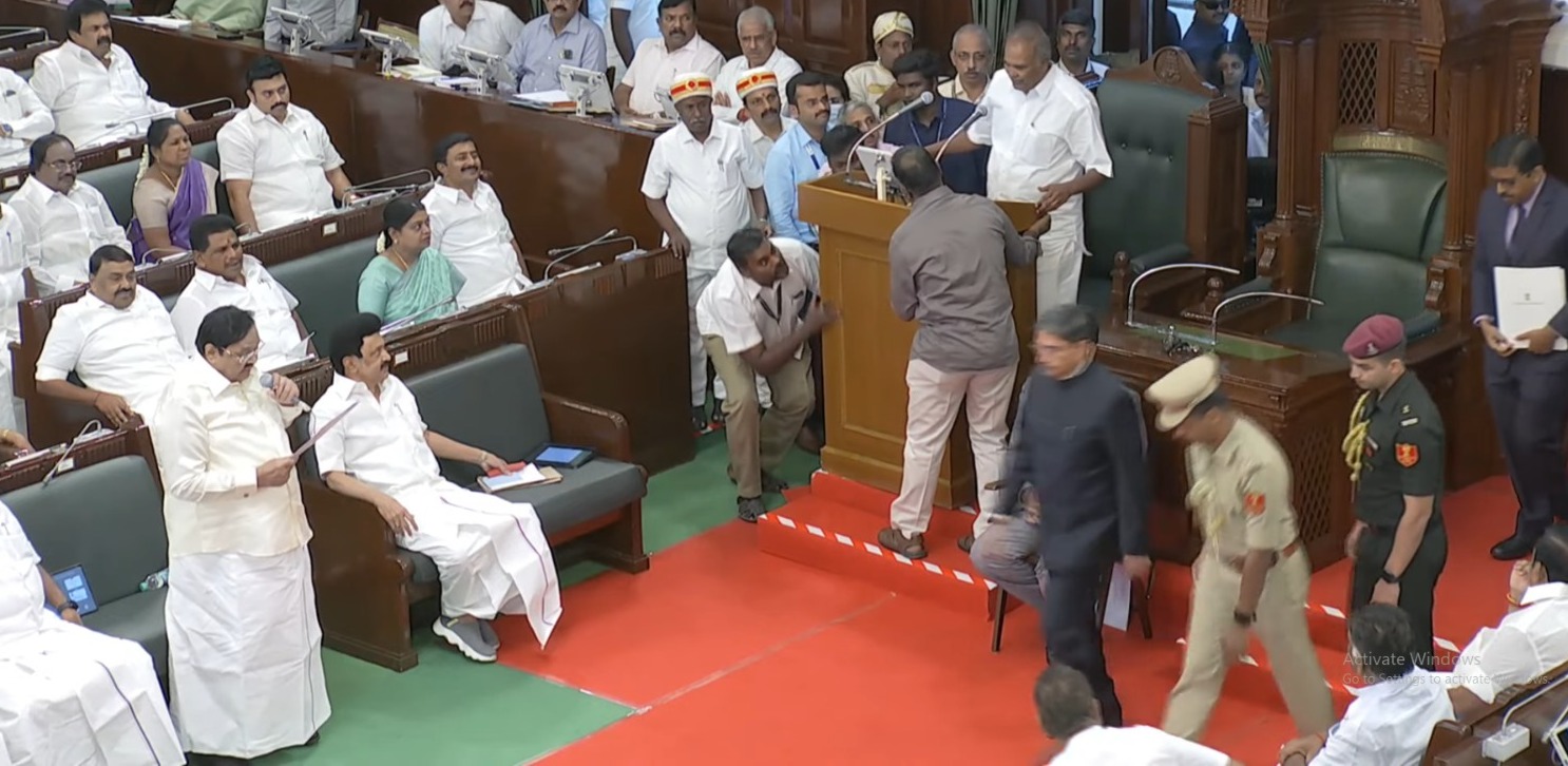 Speaker Appavu criticised the governor