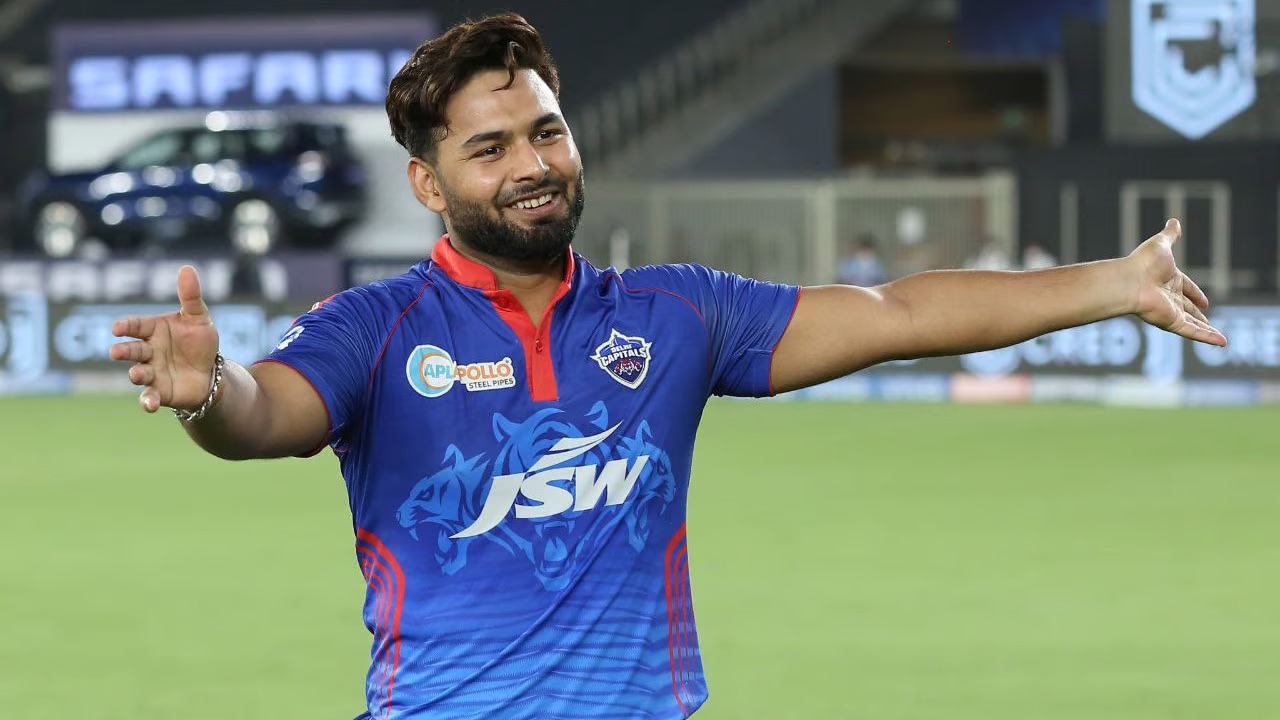 Rishabh Pant on the IPL 2024