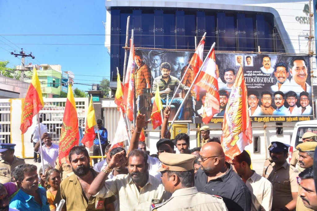 ameer denied maamannan create caste riots