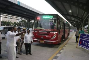 kilambakkam bus terminus platform