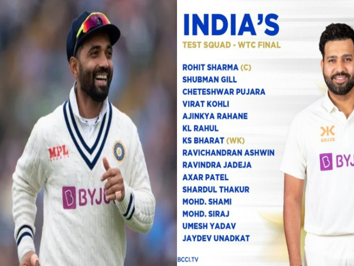 WTC india team announced