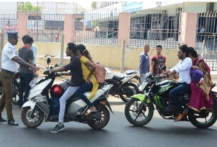 chennai traffic police speed limit