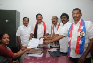 DMK candidate Selva Ganapathi's nomination accepted