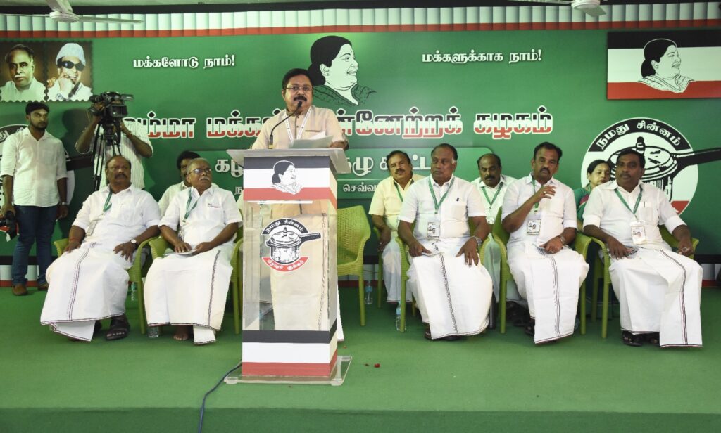 is ops going to president of AMMK