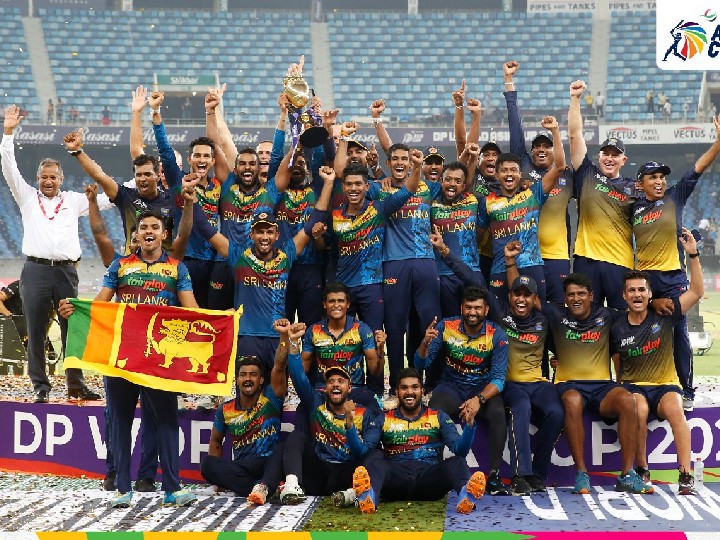 srilanka team victory parade asia cup