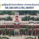 Tamil Nadu agricultural University recruitment
