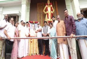 CM stalin tribute to sivagi ganesan