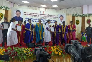 graduation ceremony held without Ponmudi