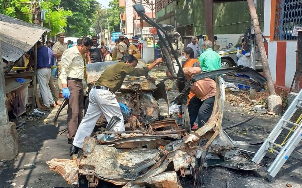 coimbatore car blast case