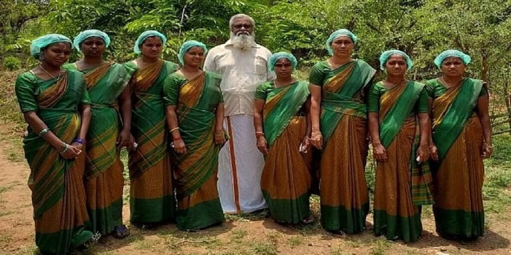 pm modi praised tamil women