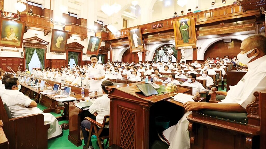 The Tamil Nadu Legislative Assembly will meet on October 17