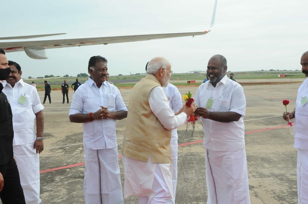 modi madurai visit eps ops meet