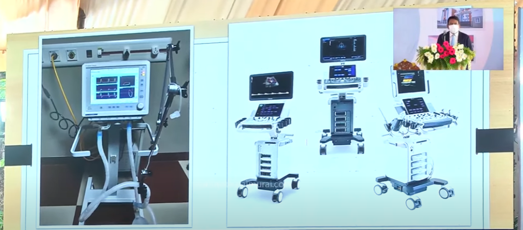 cm inaugurates 195 cr medical equipment's