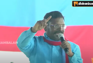 Thiruma says modi lied people in the name of ramar