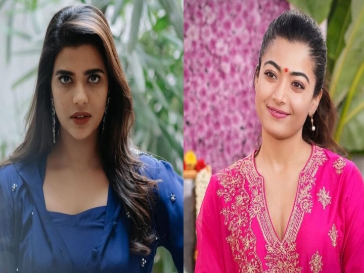 rashmika mandanna reacts for aishwarya rajesh